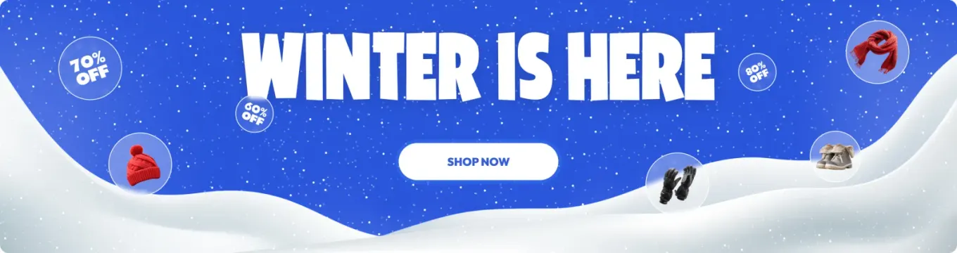 Winter is here baner