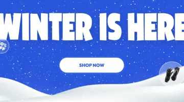 Winter is here baner